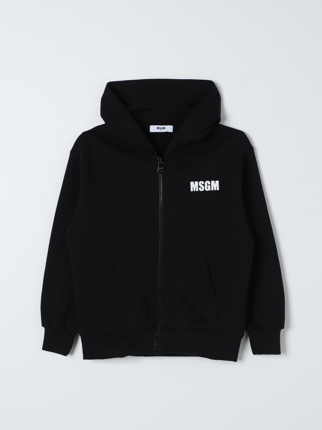 Msgm Sweater Kids Kids Color Black In Schwarz