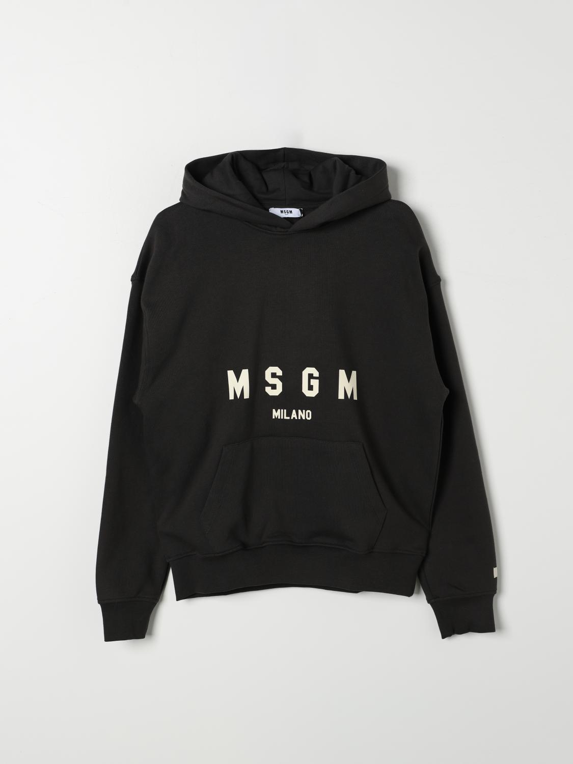 Shop Msgm Sweater  Kids Kids Color Graphite