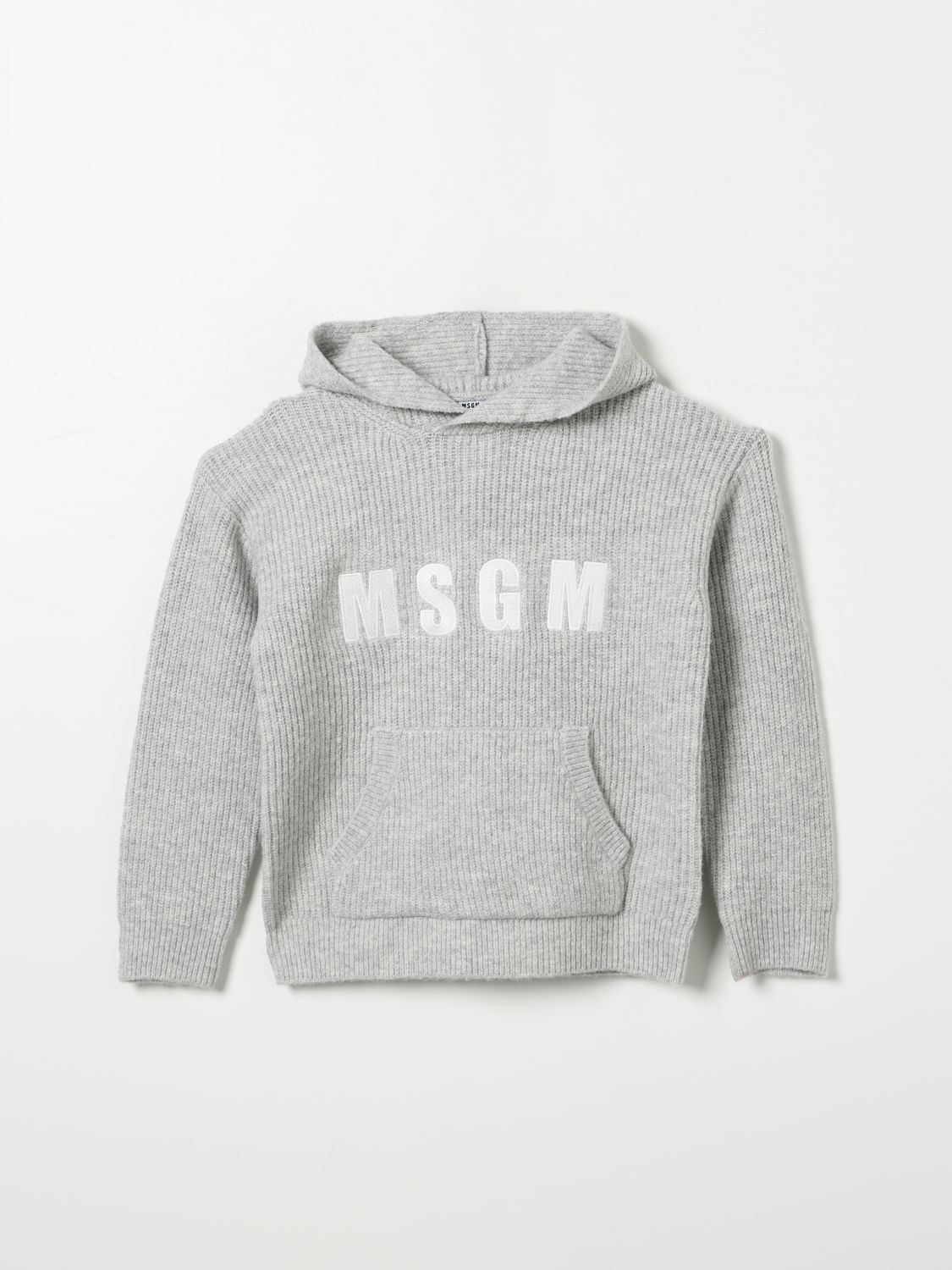 Msgm Sweater  Kids Kids Color Grey In Grau