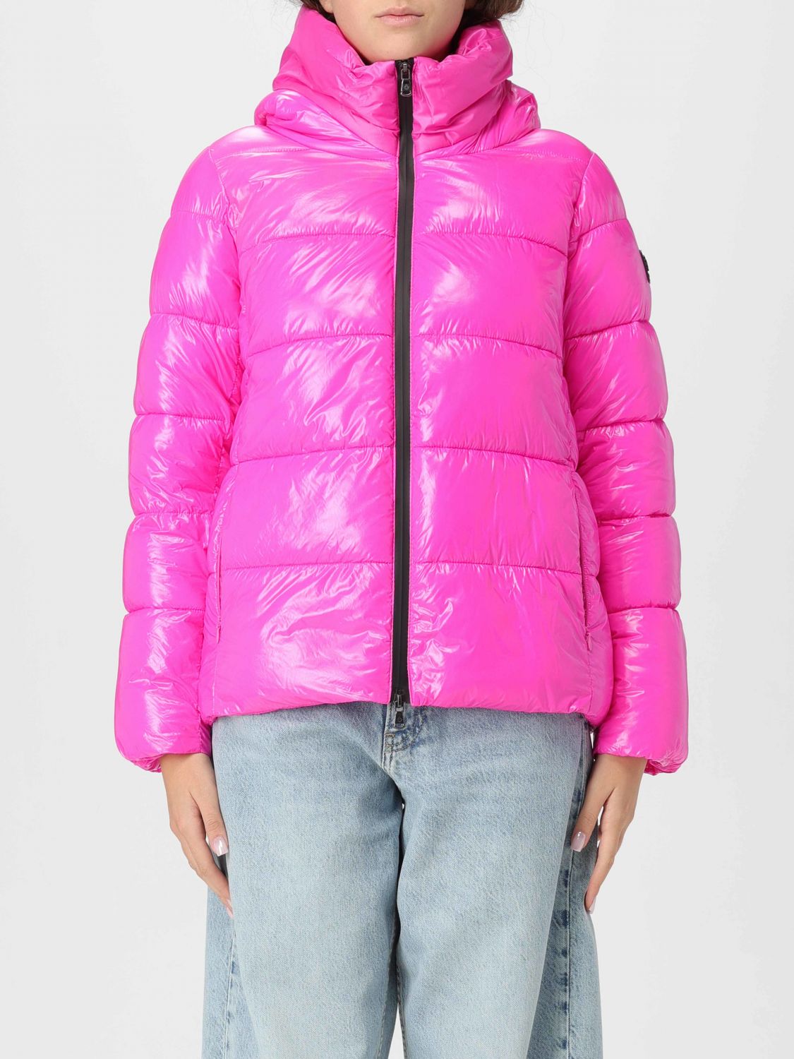 Canadian Jacket  Woman Color Fuchsia