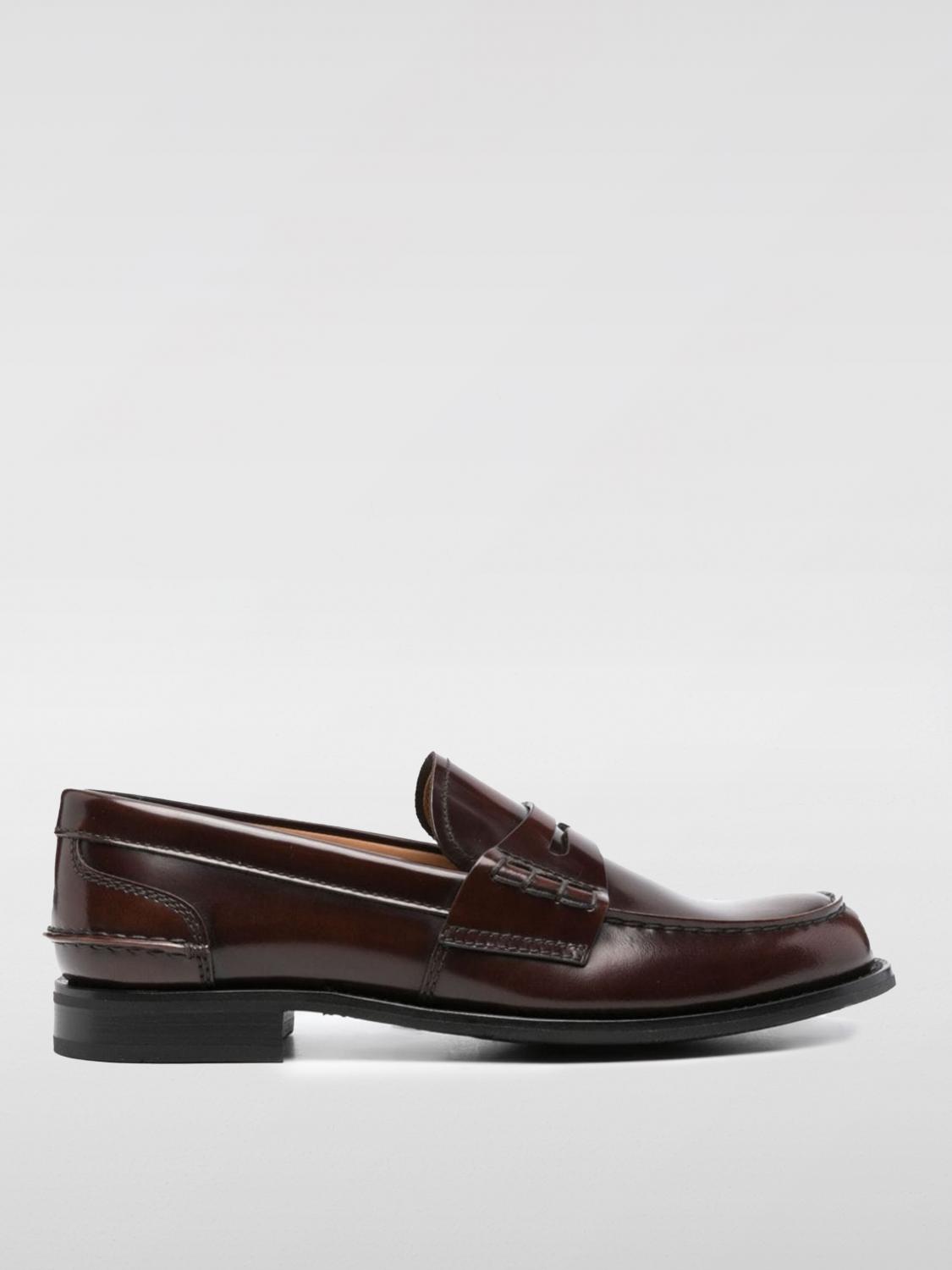 Shop Church's Loafers  Woman Color Tobacco In Tabak