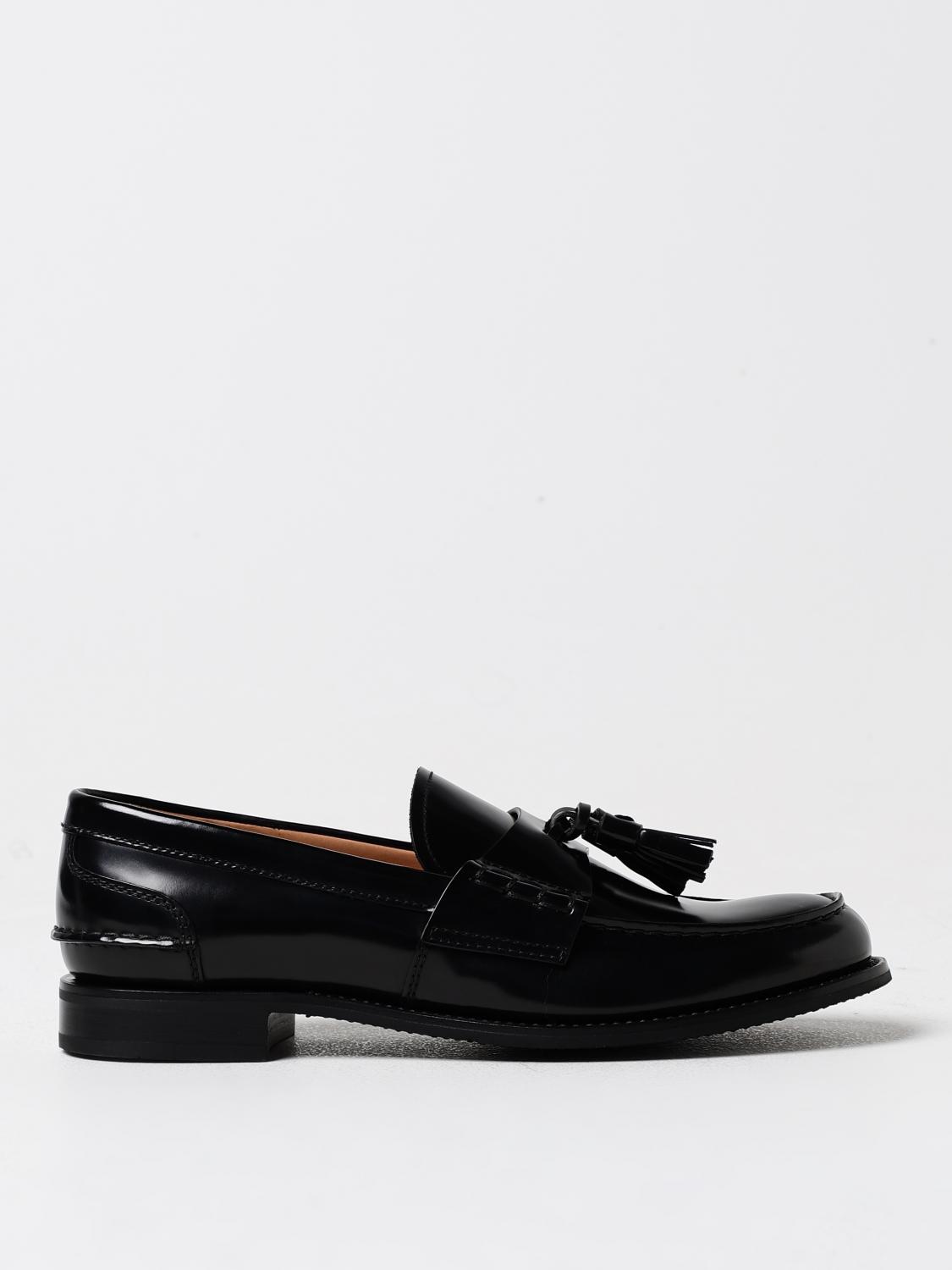 Shop Church's Loafers Woman Color Black
