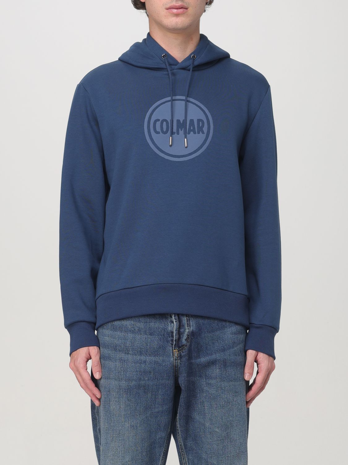 Shop Colmar Sweatshirt  Men Color Blue In Blau