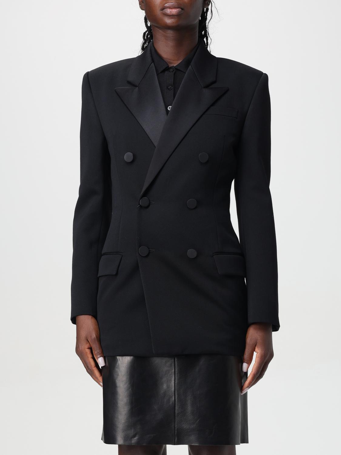 Saint Laurent Wool Blazer In Black