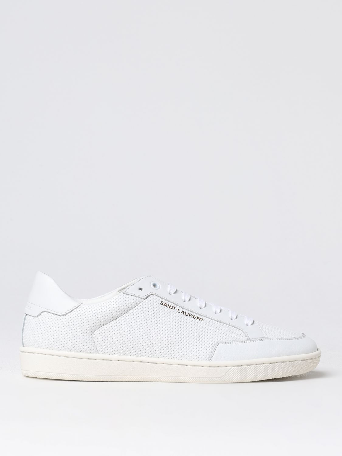 Shop Saint Laurent Sneakers  Men Color White In Weiss