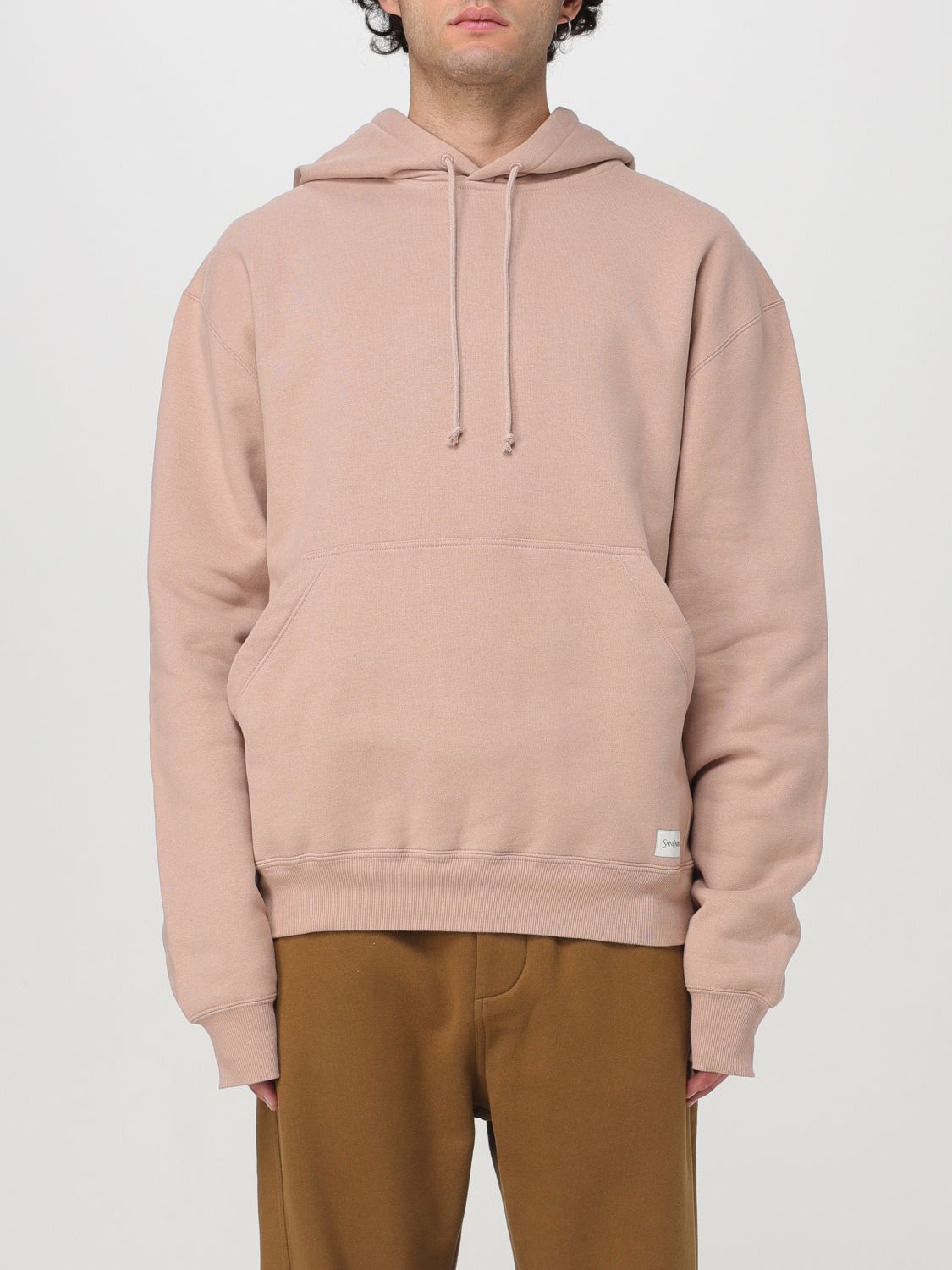 Shop Saint Laurent Sweatshirt  Men Color Pink