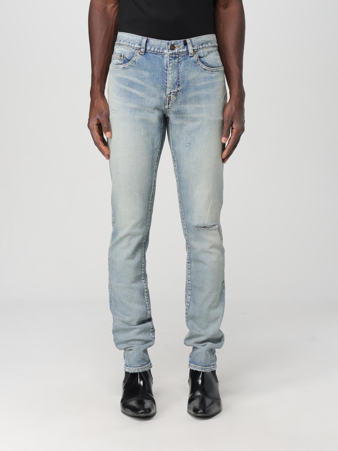 Shop Saint Laurent Jeans  Men Color Denim