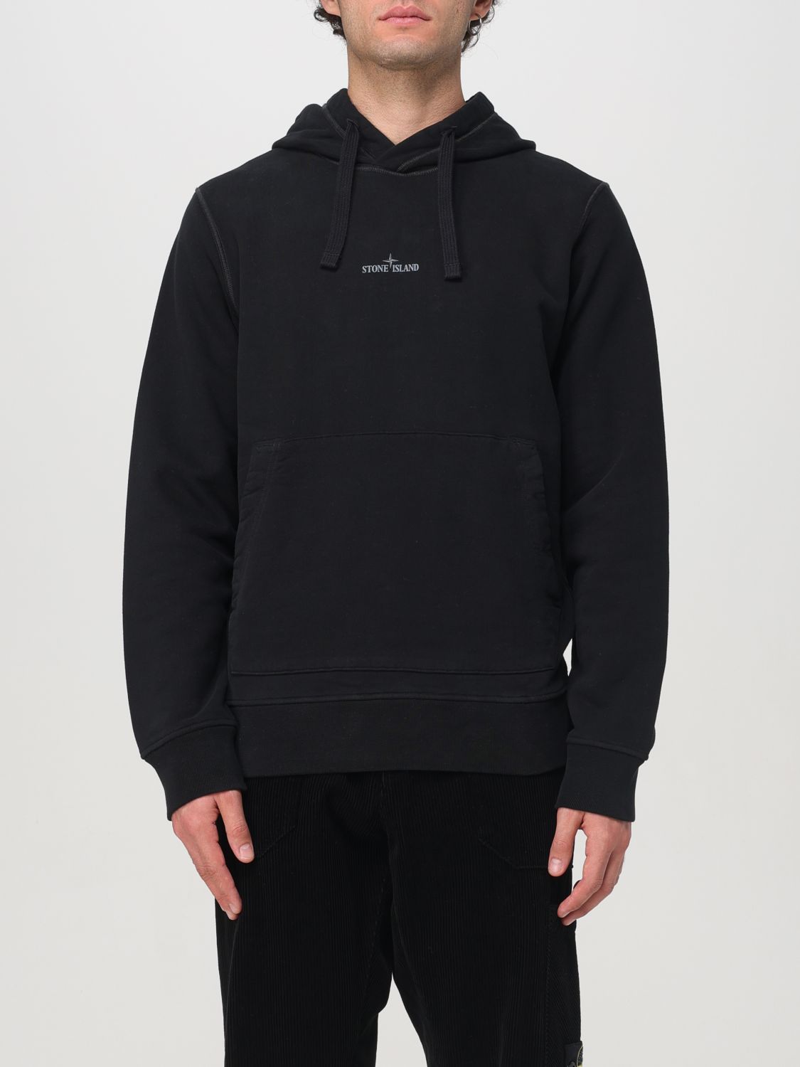 Sweatshirt STONE ISLAND Men color Black