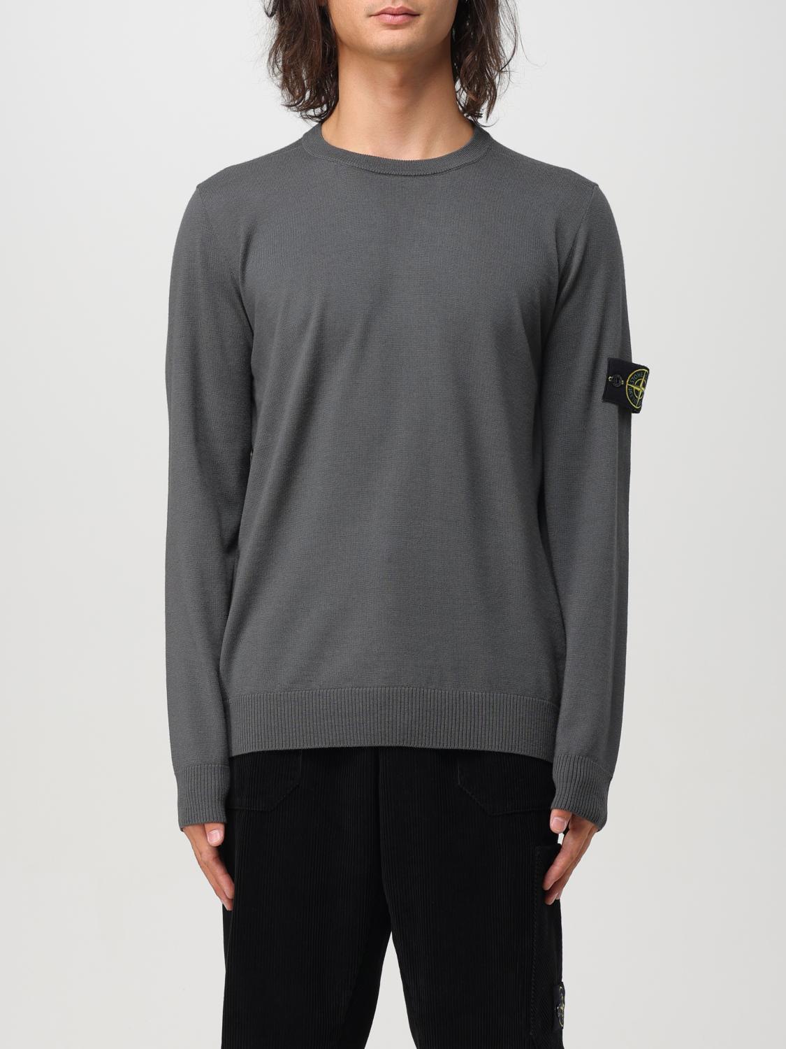 Shop Stone Island Sweater  Men Color Charcoal