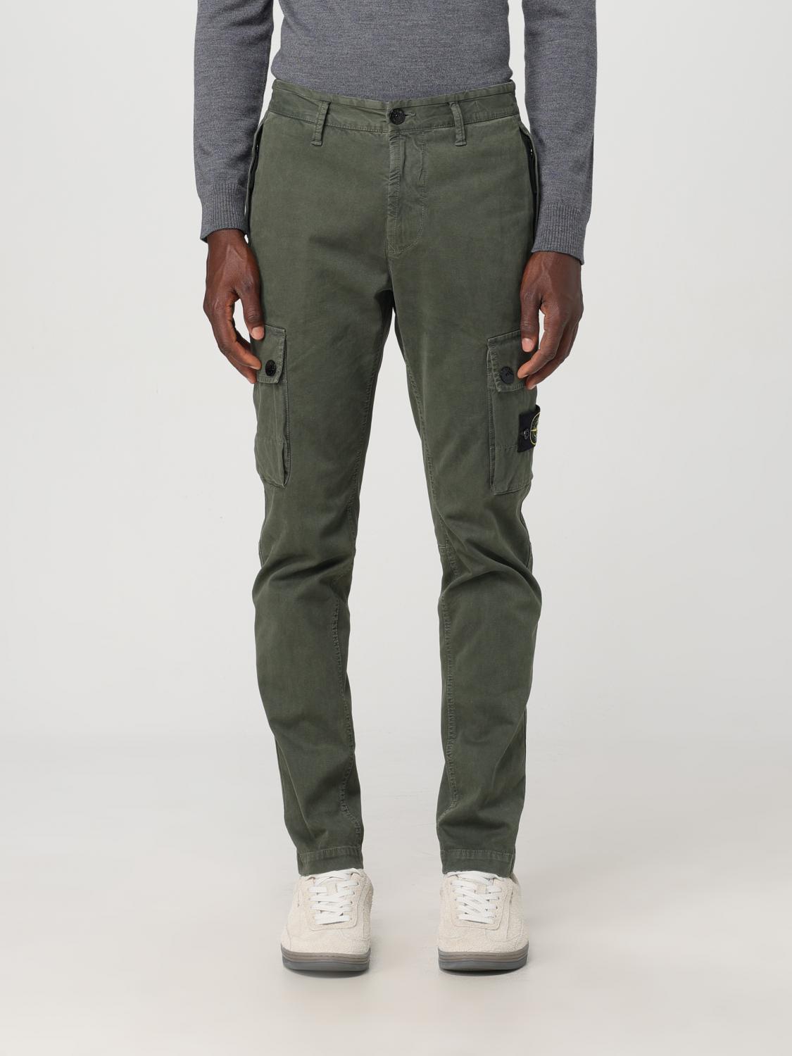 Shop Stone Island Pants  Men Color Military