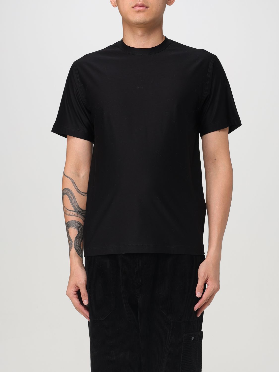 Shop Stone Island T-shirt  Men Color Black In Schwarz