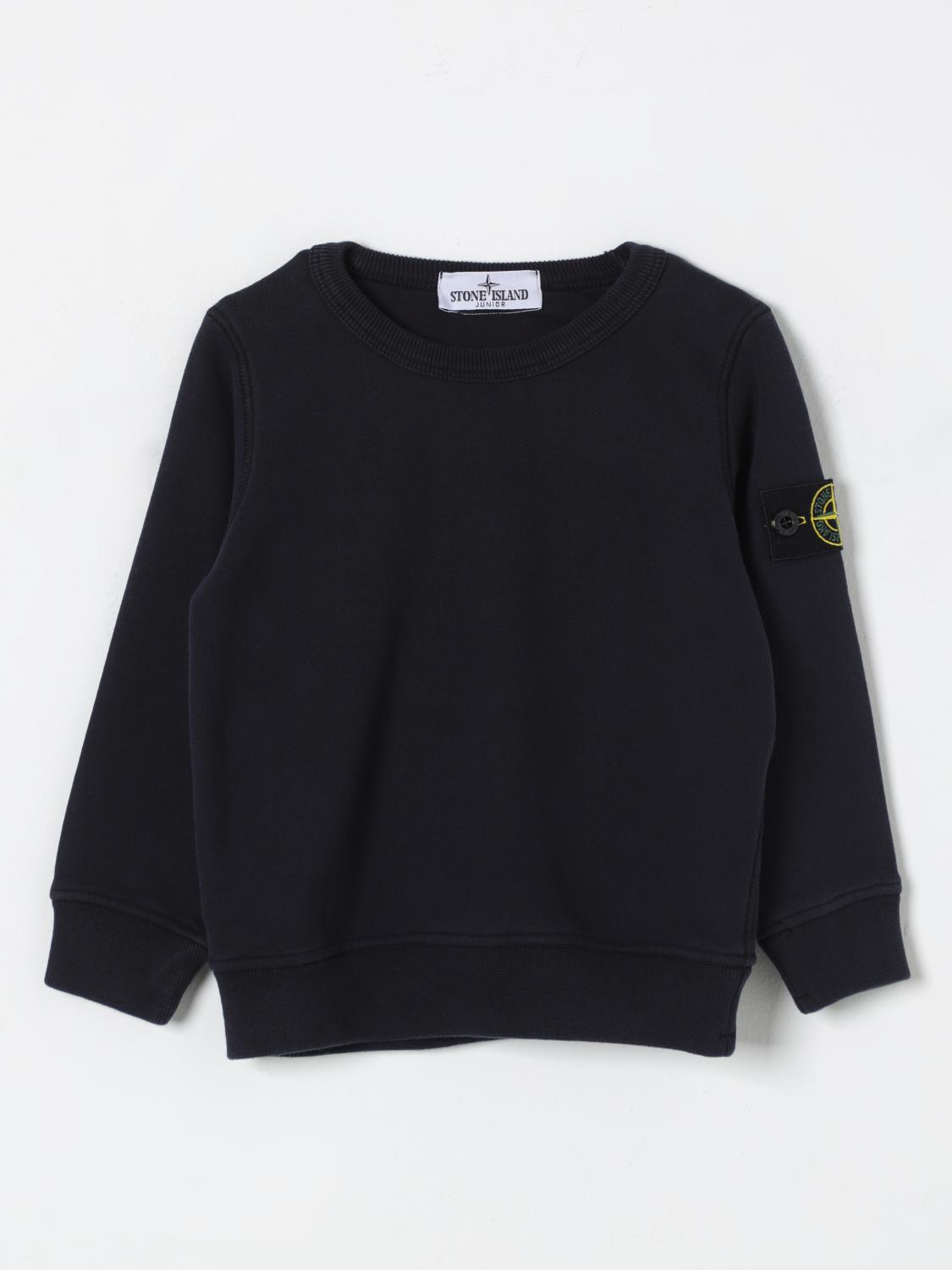 Stone Island Cotton Sweatshirt In 蓝色