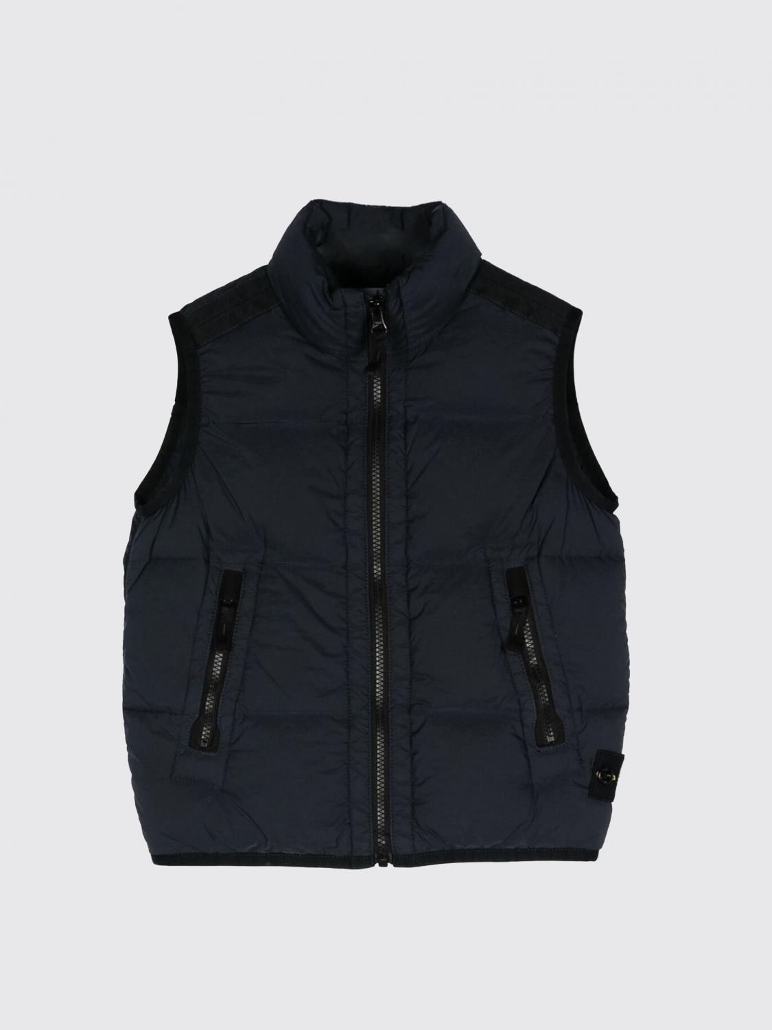 Stone Island Jacke Junior Kinder Farbe Navy In Navy