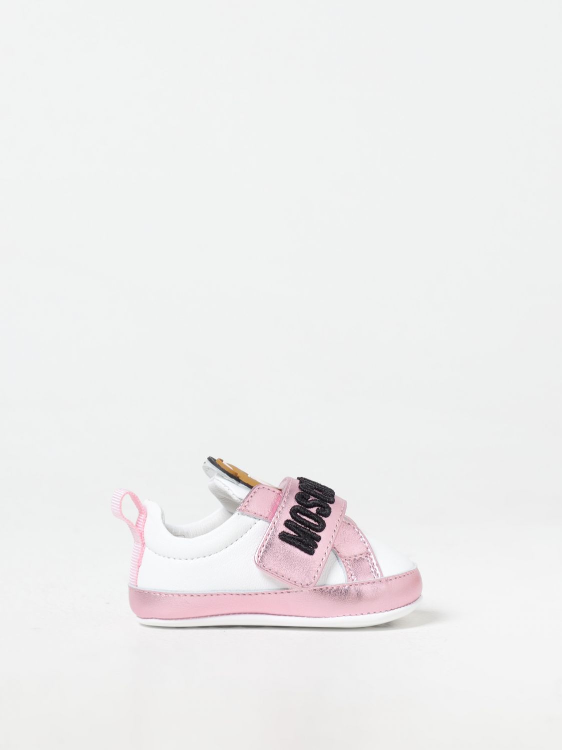 MOSCHINO BABY BOYS' SNEAKERS MOSCHINO KIDS COLOR PINK 417212010