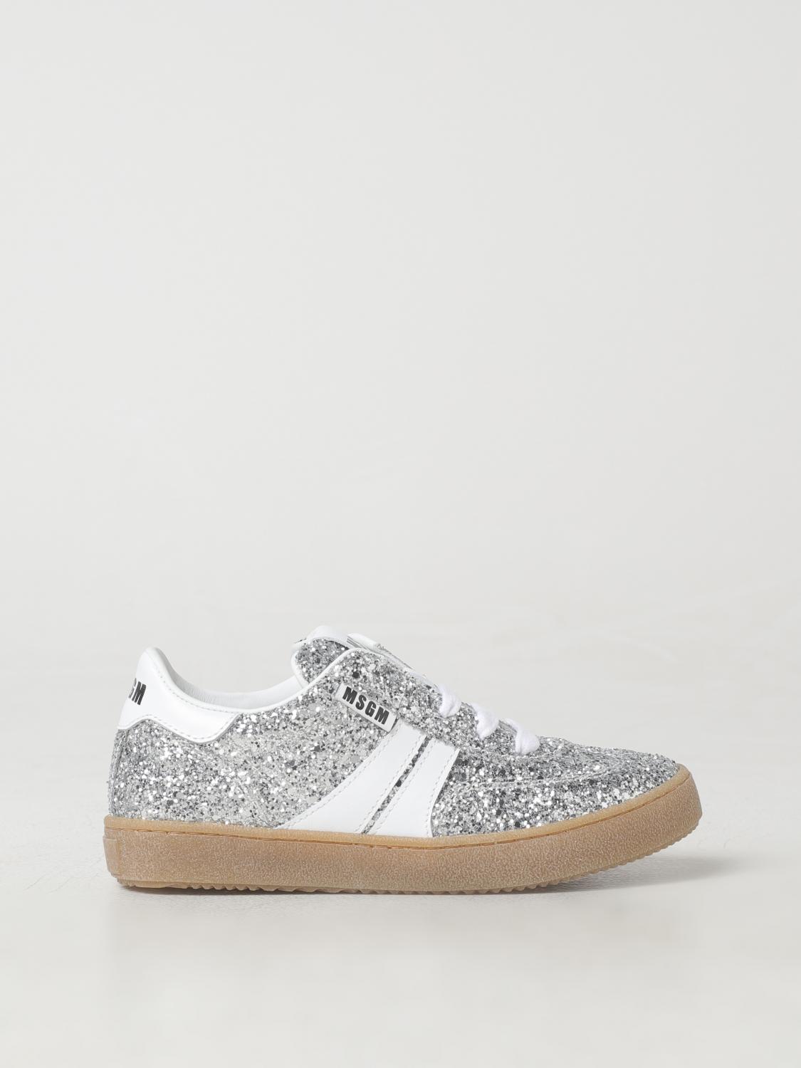 Msgm Sneakers Kids Kids Color Silver In Silber