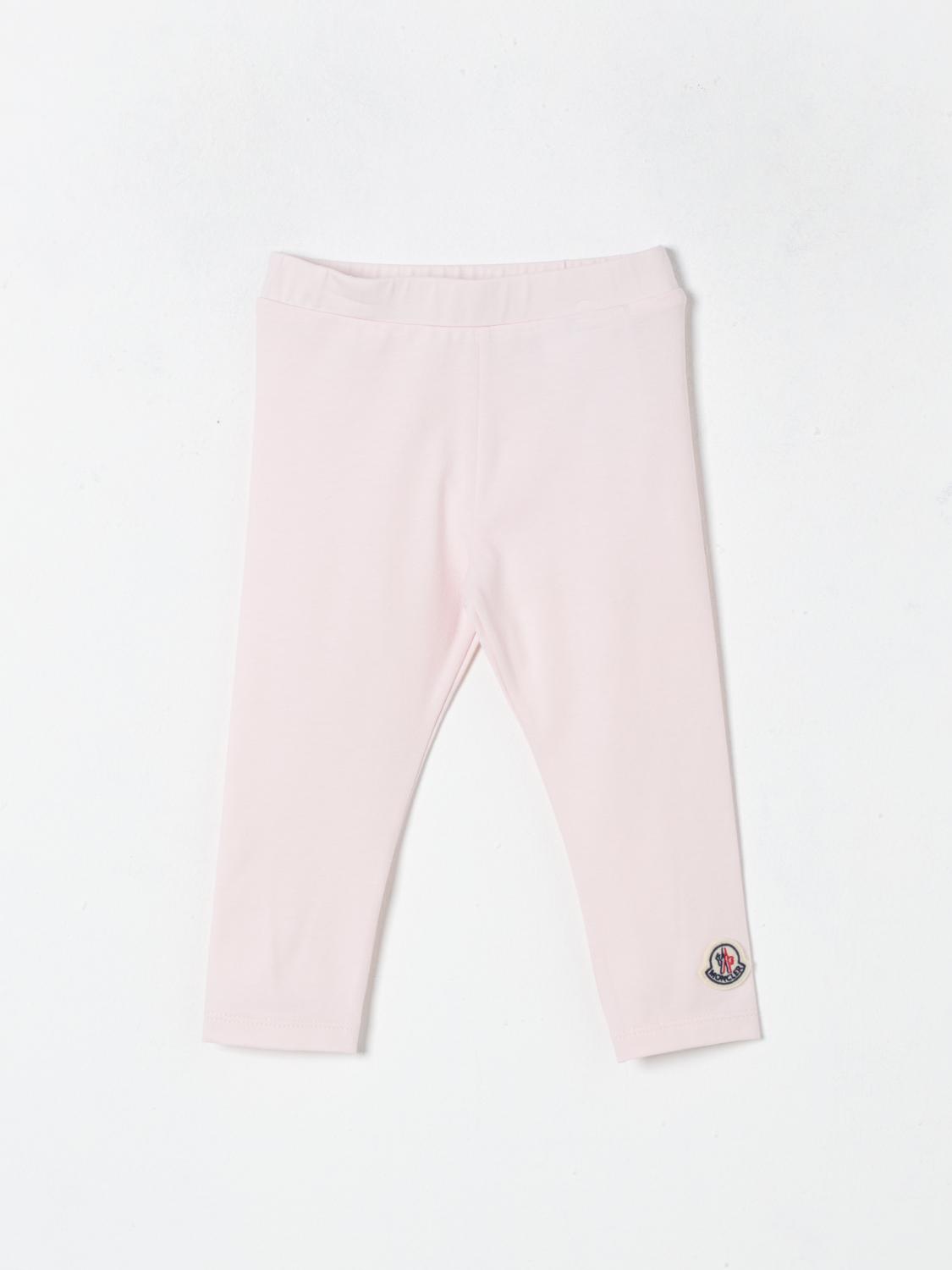 Moncler Pants Kids Color Pink In Pink