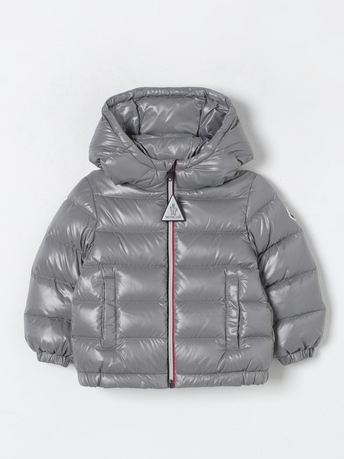 Shop Moncler Jacket  Kids Color Royal Blue