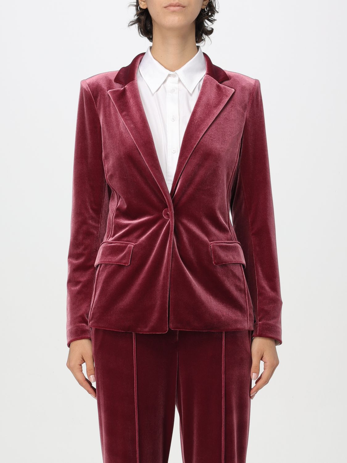 Patrizia Pepe Blazer  Woman Color Plum In Pflaume