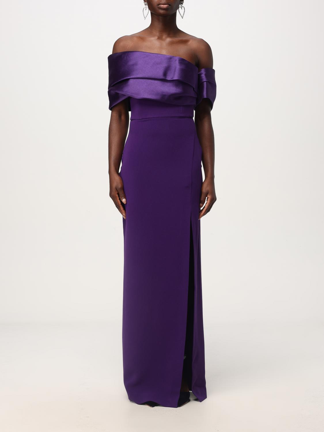 Solace London Dress  Woman Color Violet In Violett