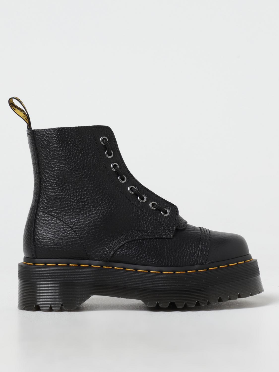 Dr. Martens Sinclair Zip-up Platform Boot In Animal Print