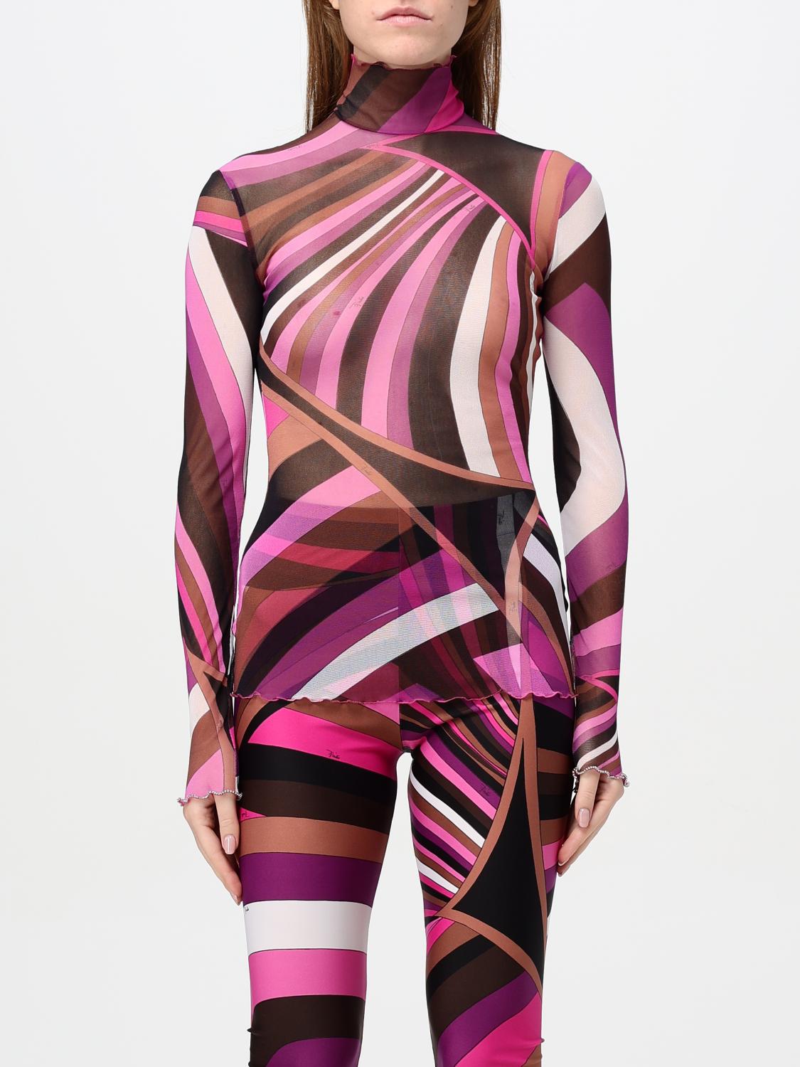 Shop Pucci Top  Woman Color Pink