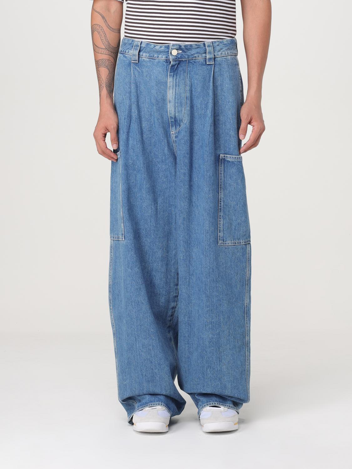 Sunnei Jeans  Men Color Denim In Denim