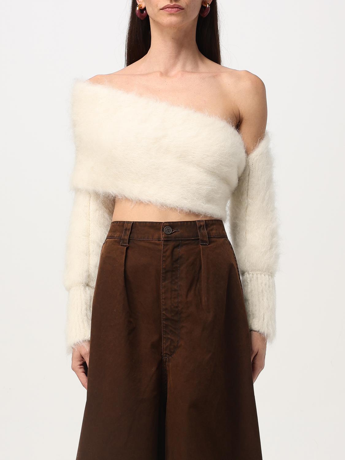 Sunnei Top Woman Color White In Weiss