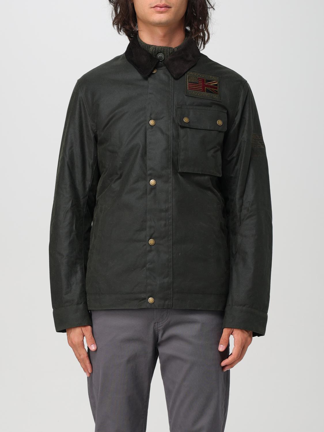 Barbour Jacket Men Color Green In Grün