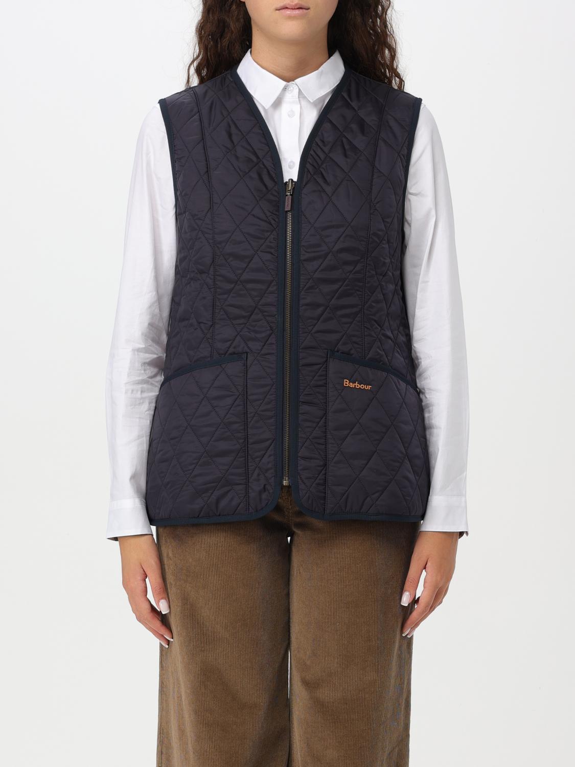 Barbour Waistcoat Woman Color Blue In Blau