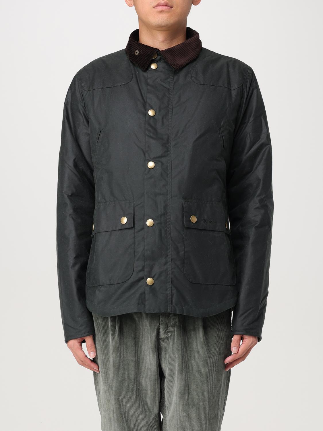 Shop Barbour Jacket  Men Color Green In Grün