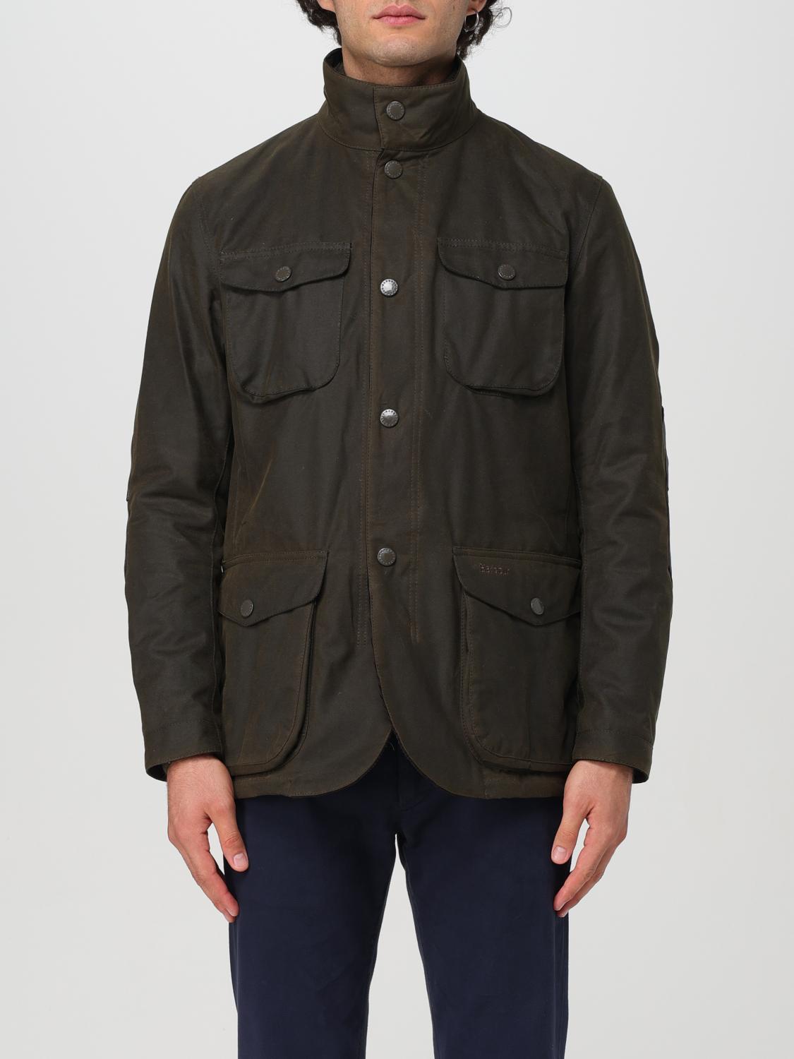 Shop Barbour Jacket  Men Color Green In Grün