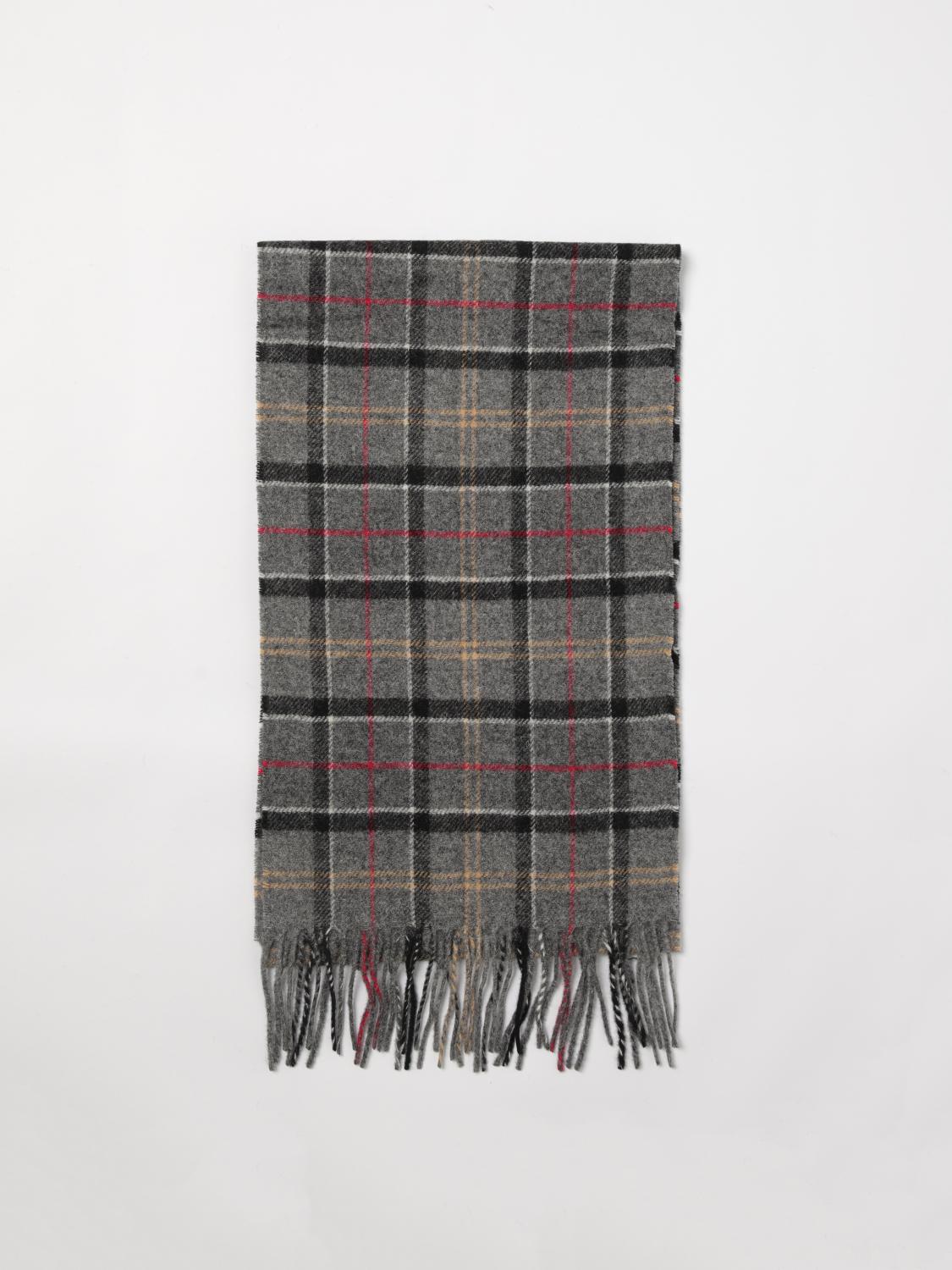 Scarf BARBOUR Men color Grey Scarf BARBOUR Men color Grey