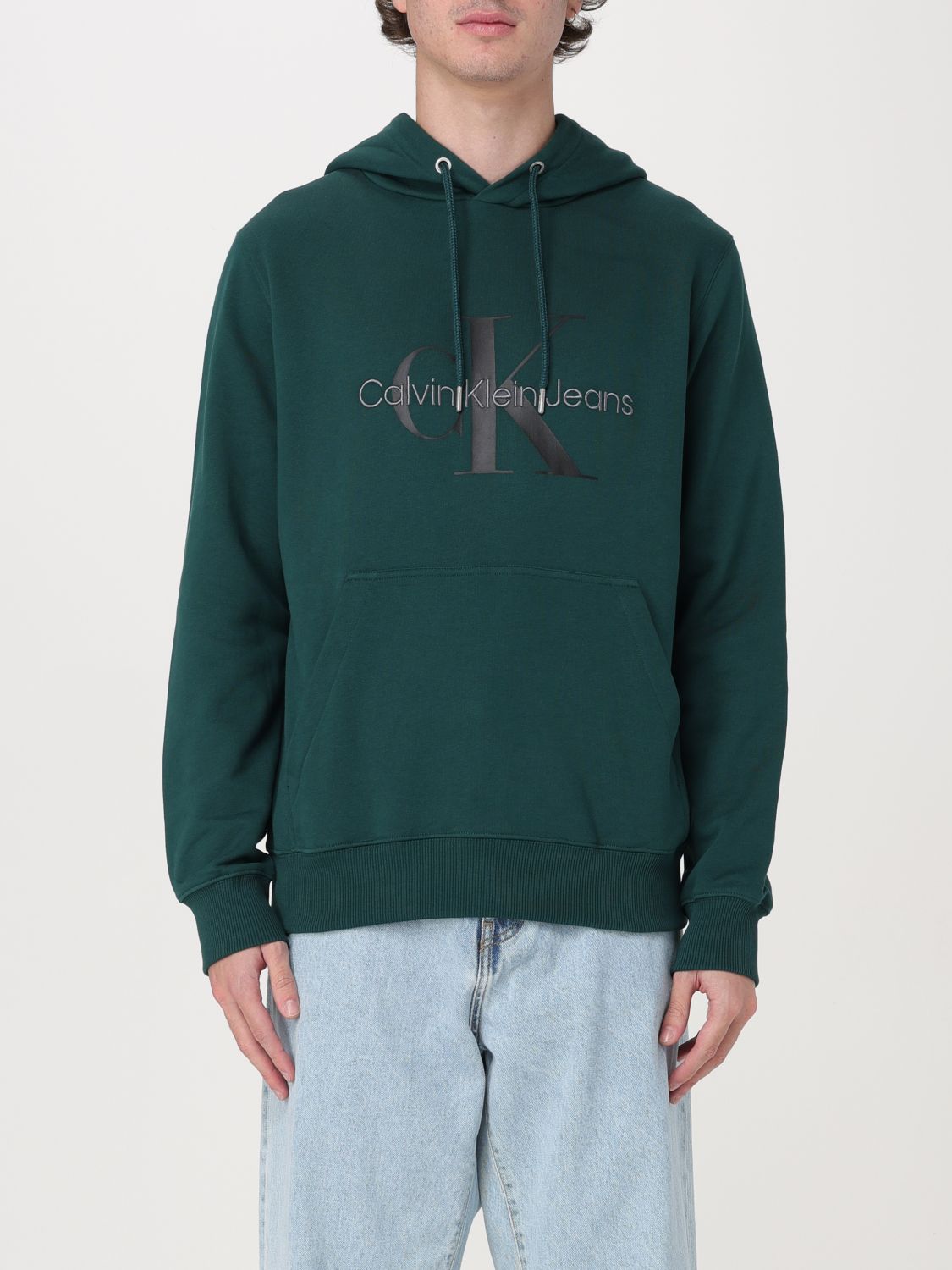 Calvin Klein Jeans Est.1978 Sweatshirt Calvin Klein Jeans Men Color Green In Grün