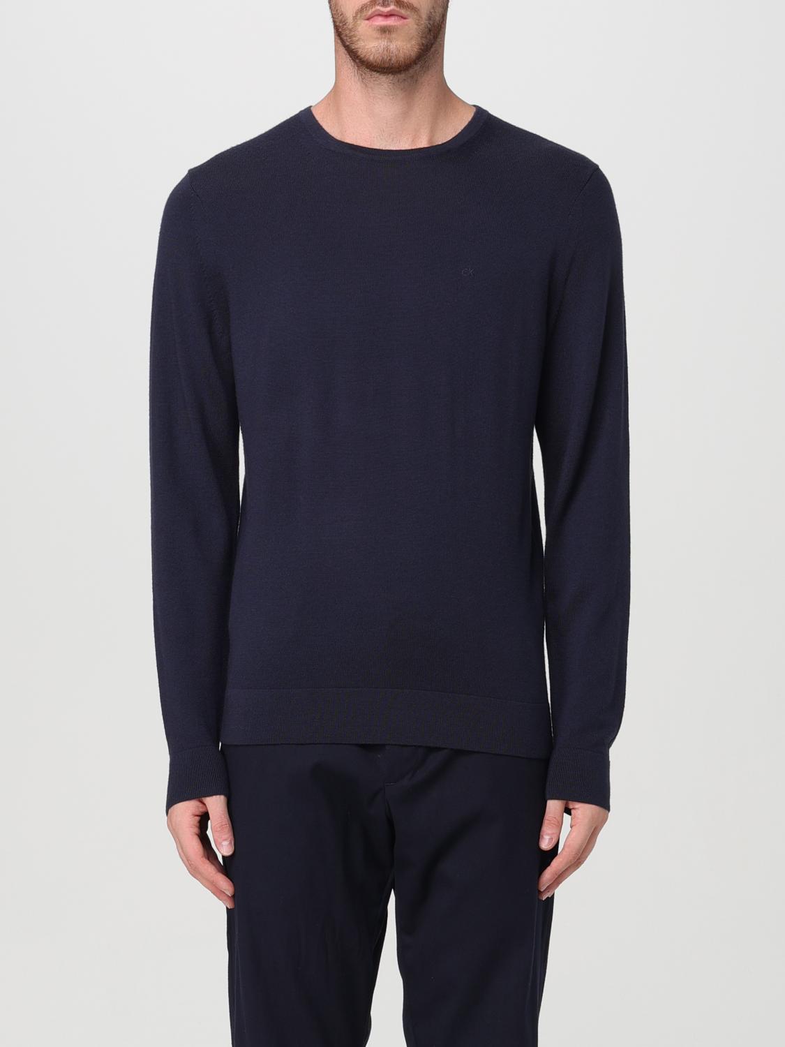 Shop Calvin Klein Sweater  Men Color Navy