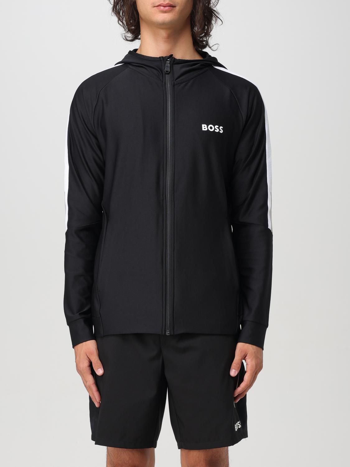 Shop Hugo Boss Sweatshirt Boss Men Color Black In Schwarz