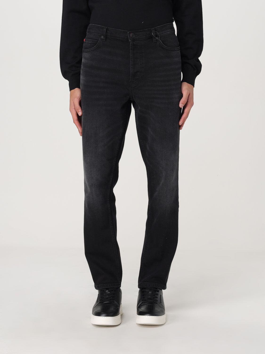 Hugo Jeans  Men Color Black In Schwarz