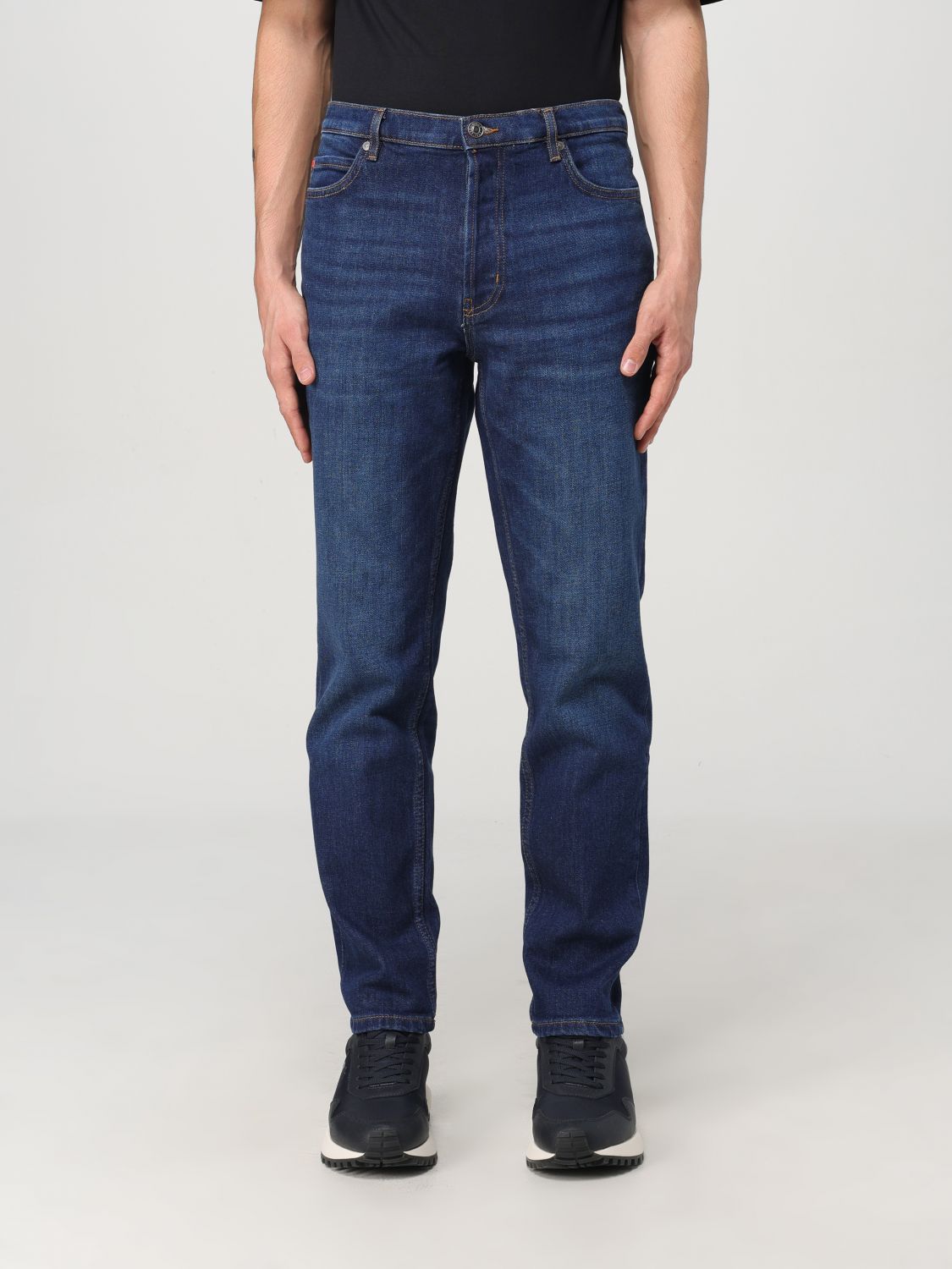 Hugo Jeans  Men Color Blue In Blau