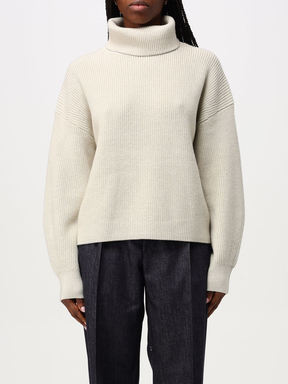 Hugo Boss Sweater Boss Woman Color Natural