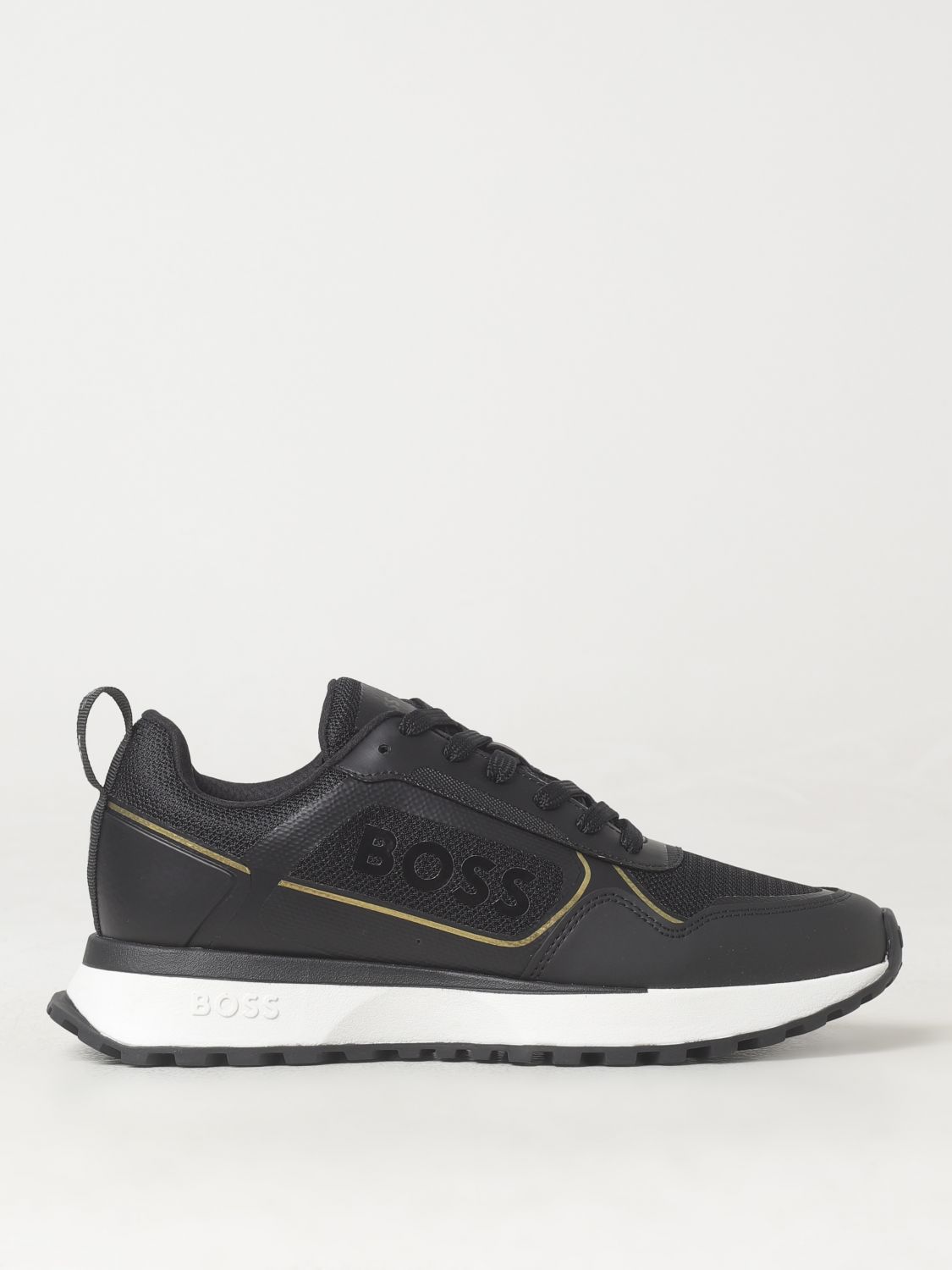 Shop Hugo Boss Sneakers Boss Men Color Black In Schwarz