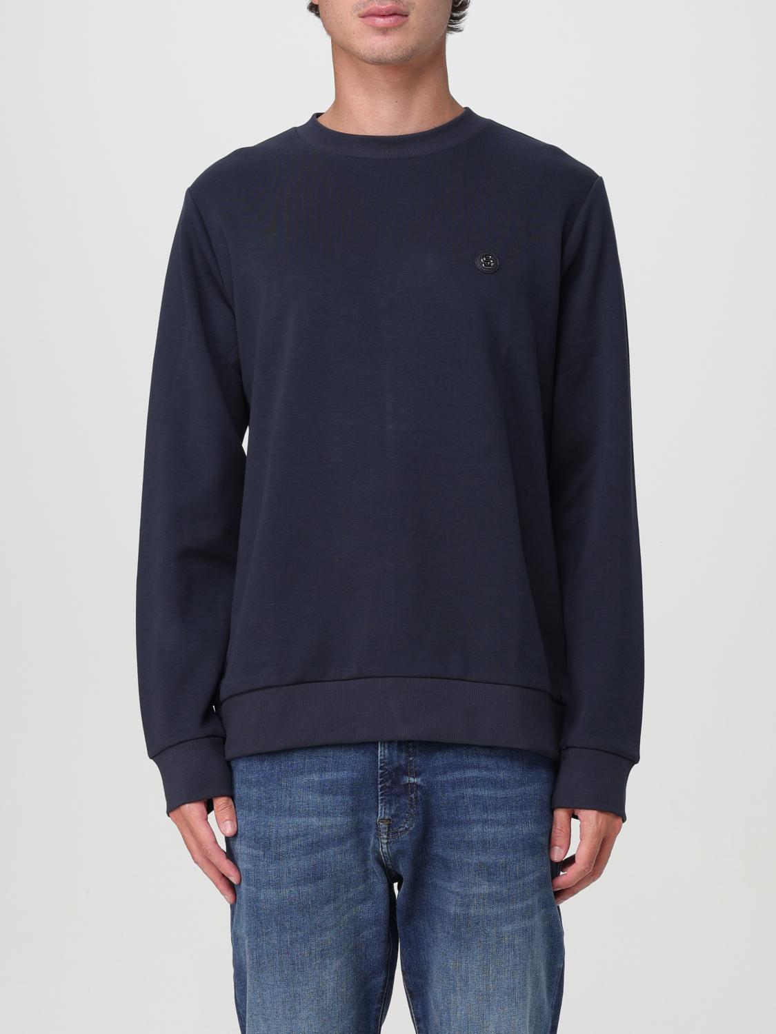 HUGO BOSS SWEATSHIRT BOSS MEN COLOR BLUE 418014009
