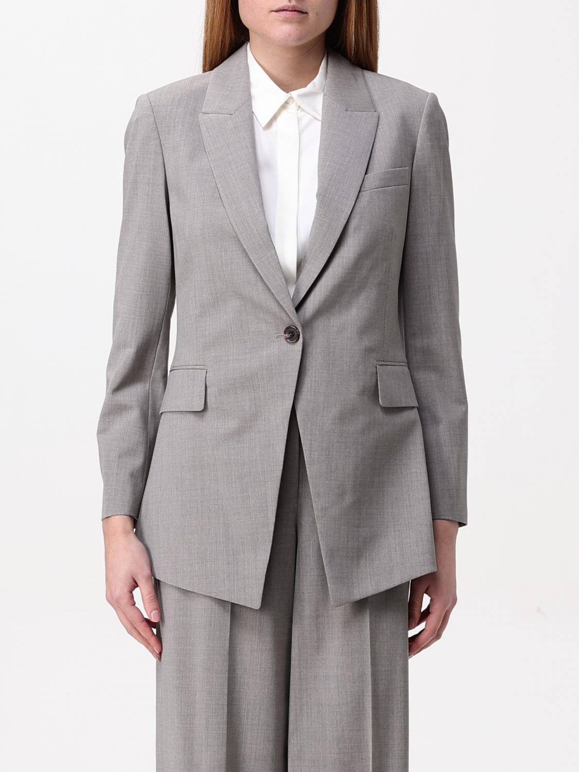 Theory Blazer Woman Color Beige In Beige