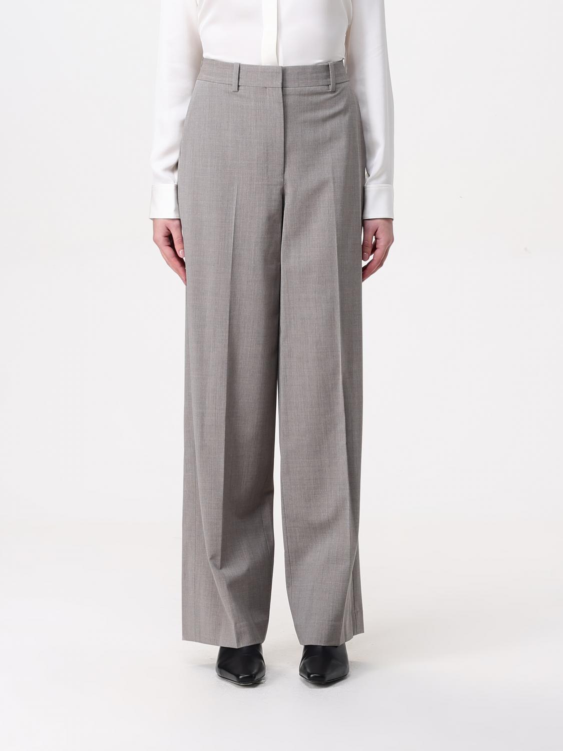 Theory Pants  Woman Color Beige In Beige