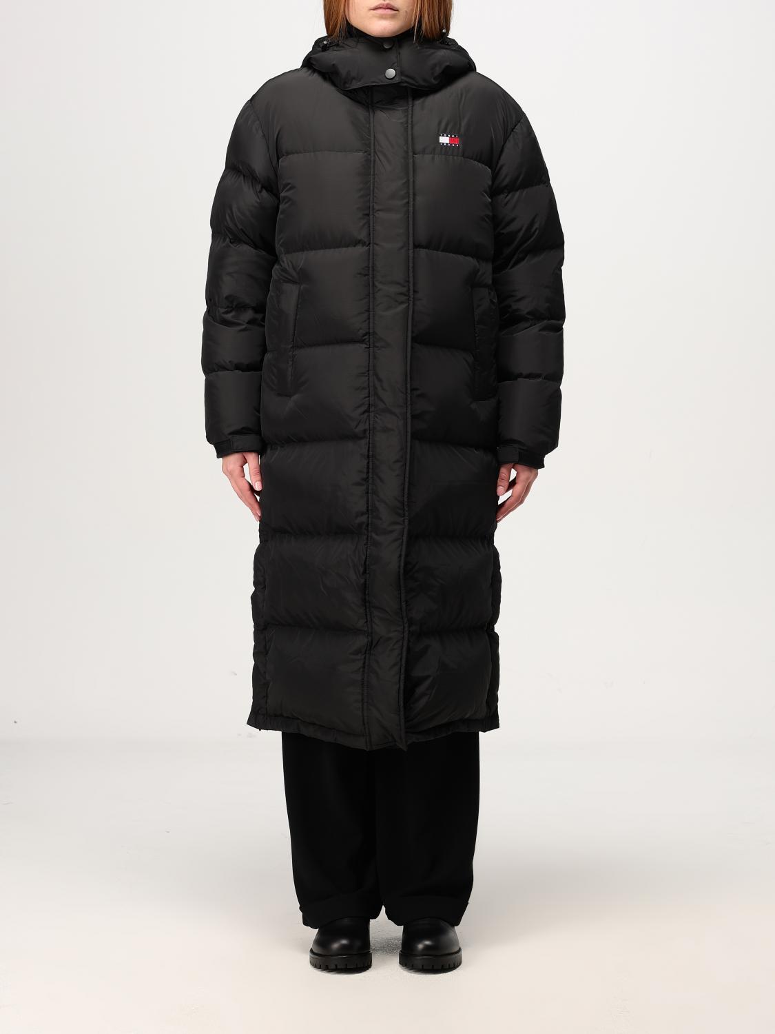 Tommy Jeans Jacket Woman Color Black In Schwarz