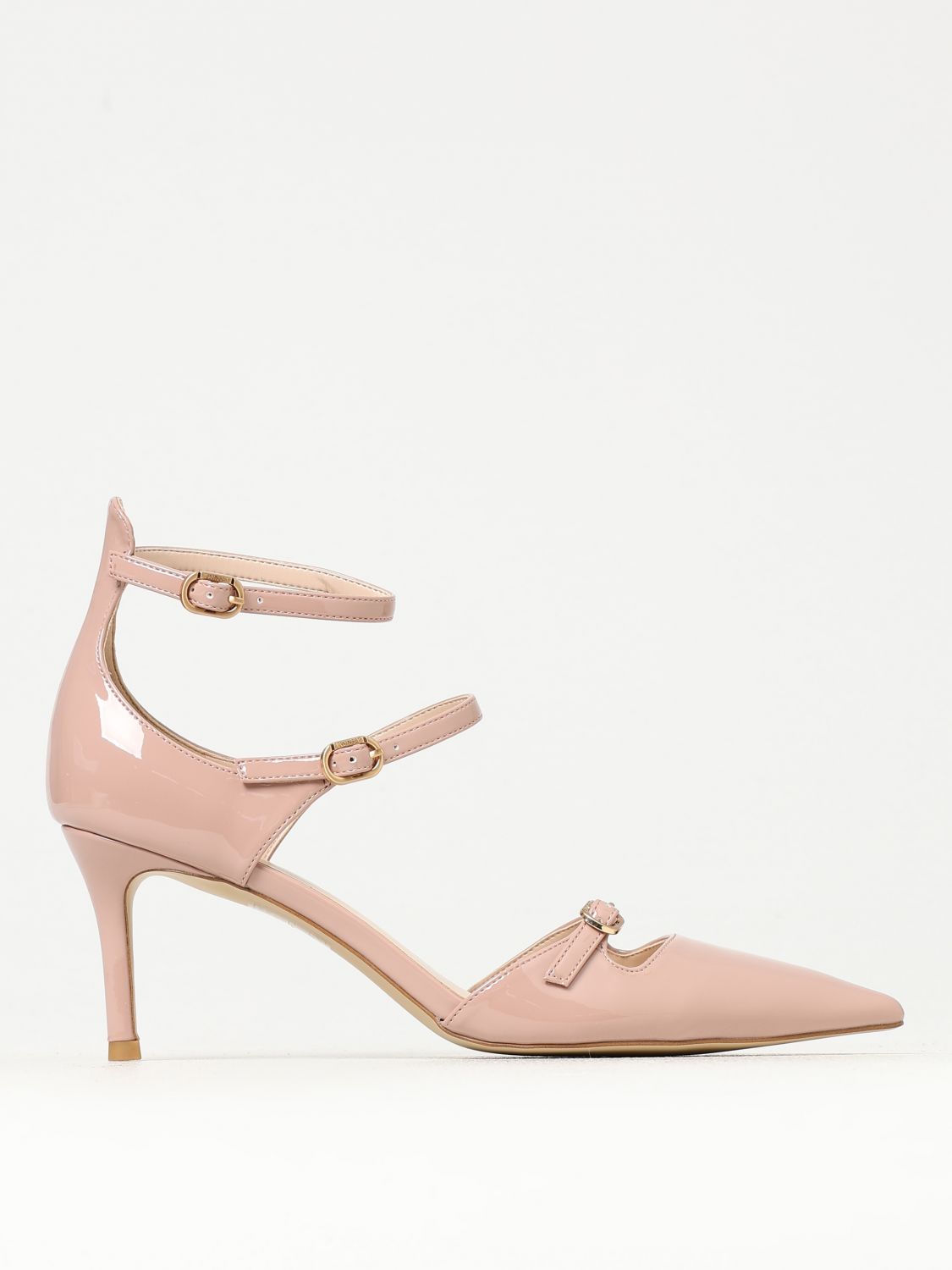 Shop Twinset Pumps  Woman Color Blush Pink In Puder