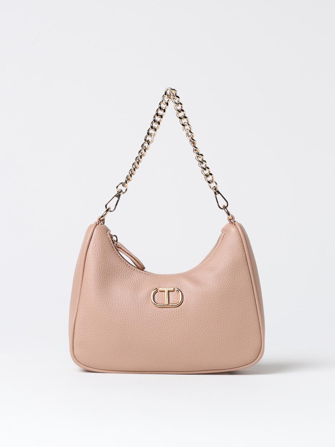 Shop Twinset Shoulder Bag  Woman Color Blush Pink