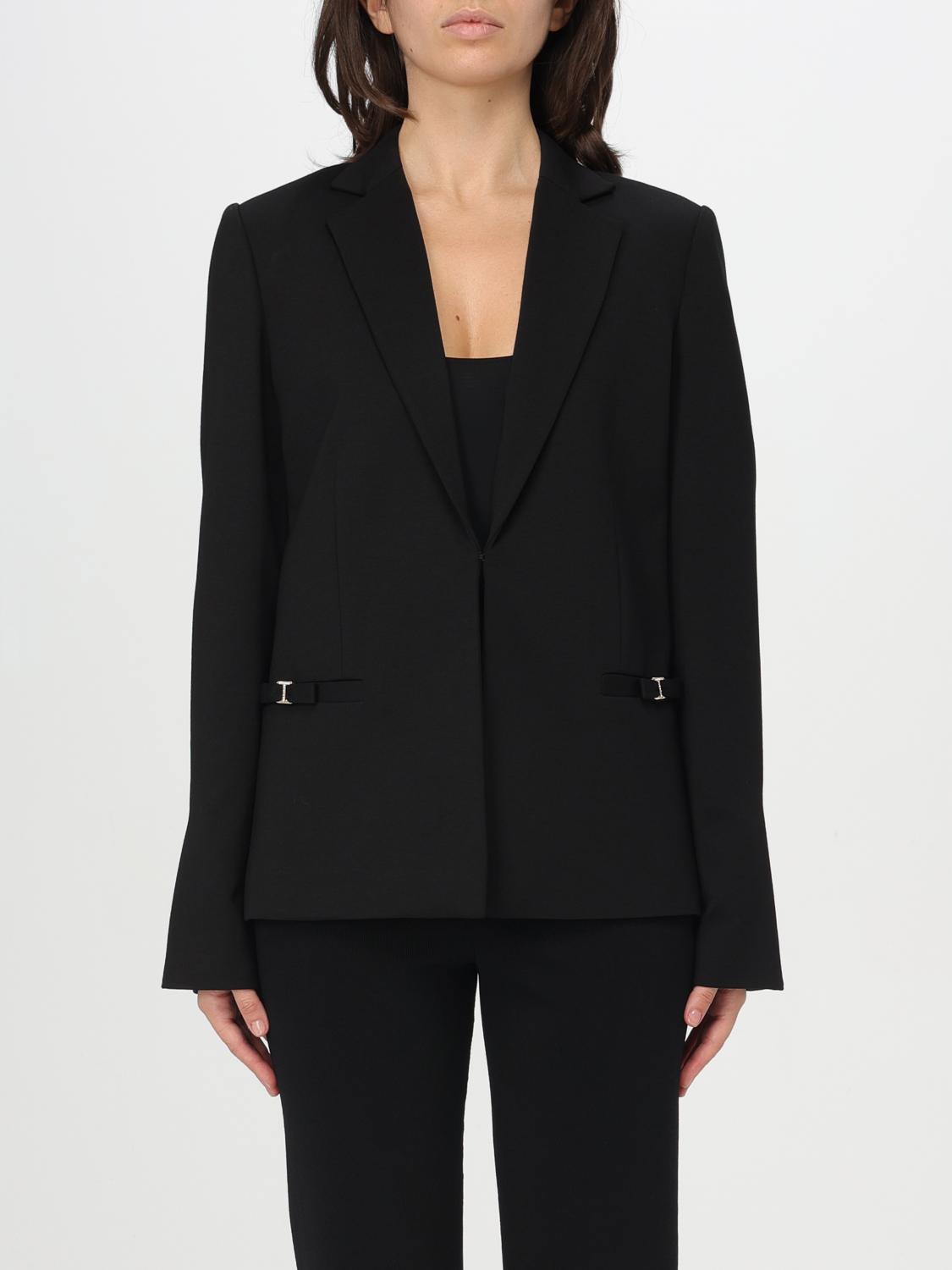 TWINSET BLAZER TWINSET WOMAN COLOR BLACK 418703002