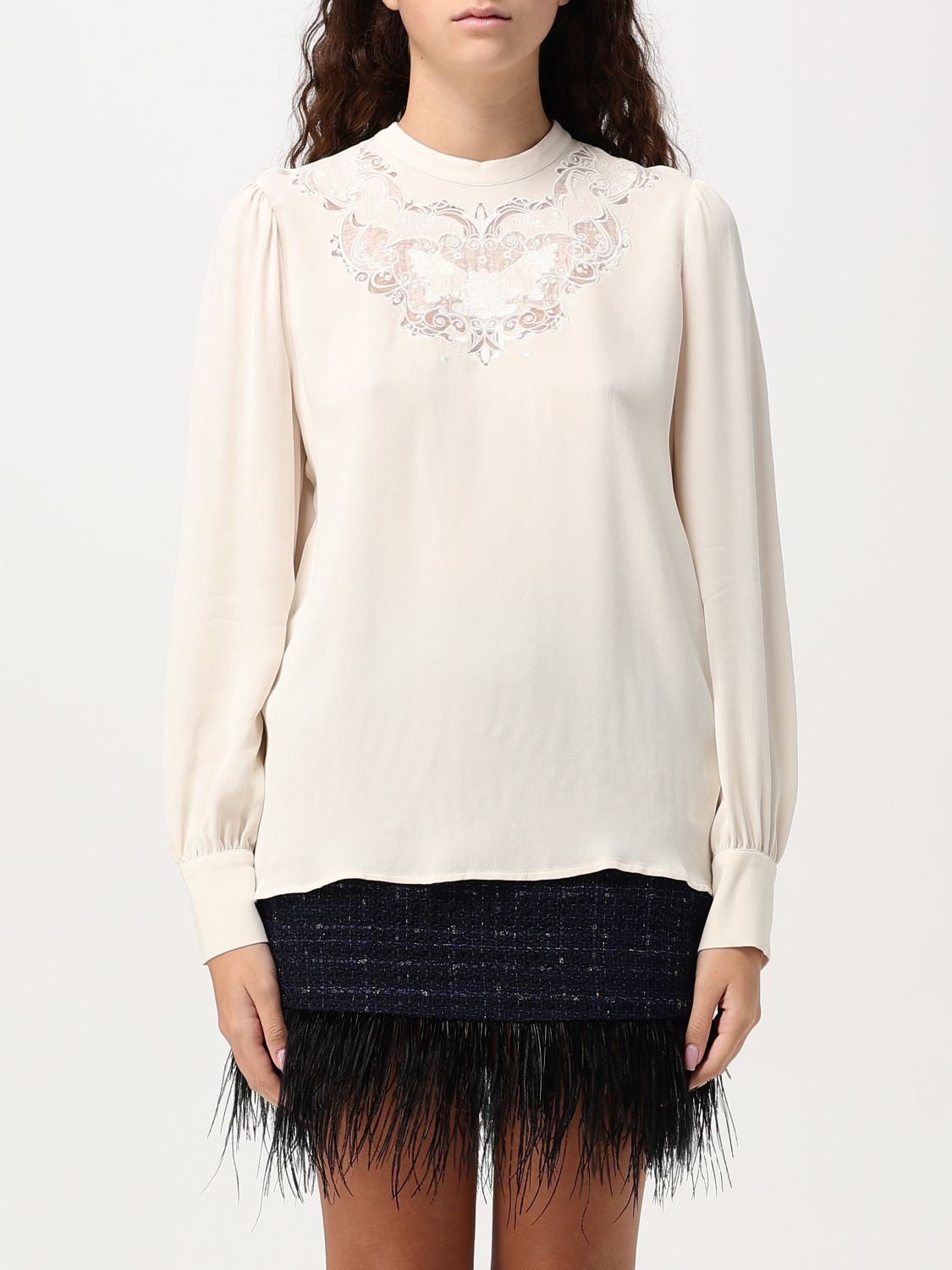 Twinset Sweater  Woman Color Cream In Neutral