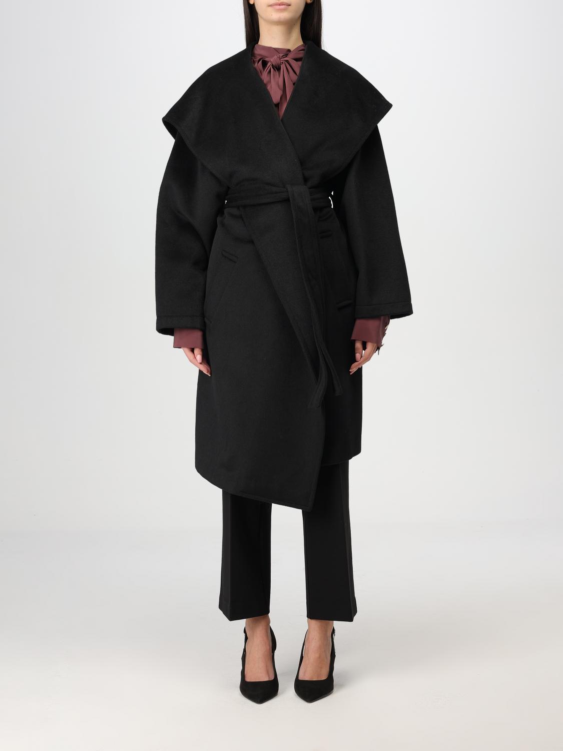 TWINSET COAT TWINSET WOMAN COLOR BLACK 418726002