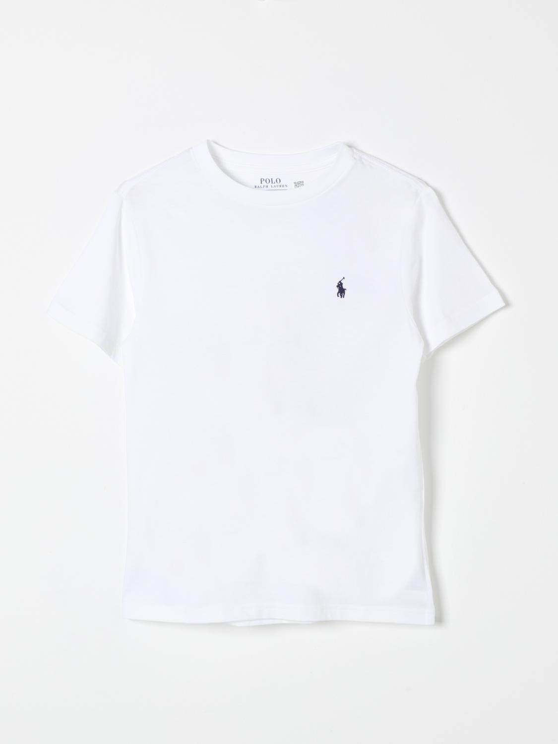 Polo Ralph Lauren T-shirt  Kids Color White In Weiss