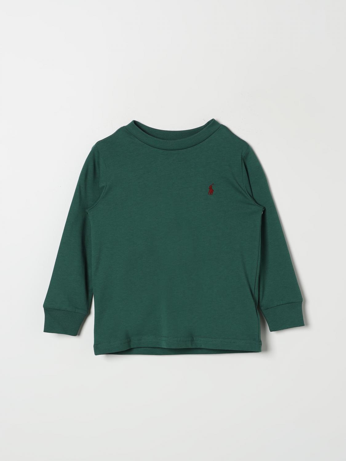 Shop Polo Ralph Lauren Sweater  Kids Color Green In Grün